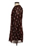 Zara 100% Polyester Print Brown Casual Dress Size S - photo 5