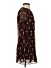 Zara 100% Polyester Print Brown Casual Dress Size S - photo 4