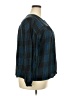 Assorted Brands Plaid Blue Long Sleeve Blouse Size XXL - photo 4