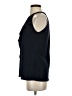 Ava James Blue Sleeveless Blouse Size S - photo 5