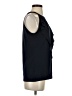 Ava James Blue Sleeveless Blouse Size S - photo 4
