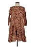 Hayden 100% Polyester Animal Print Brown Casual Dress Size S - photo 1