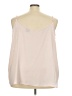 Torrid 100% Polyester Ivory Tank Top Size 4X Plus (4) - photo 2