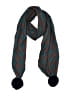 Marc by Marc Jacobs Plaid Teal Blue Scarf One size - photo 1