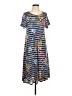 Lularoe Print Blue Casual Dress Size XS - photo 1