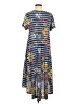 Lularoe Print Blue Casual Dress Size XS - photo 2