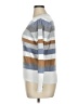 Evolution by Cyrus Stripes Silver Pullover Sweater Size XL - photo 5