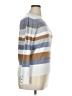 Evolution by Cyrus Stripes Silver Pullover Sweater Size XL - photo 4