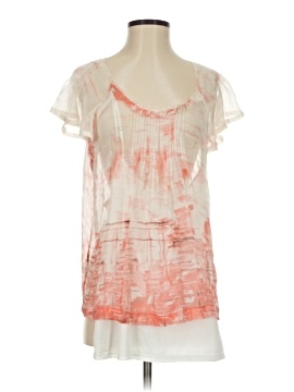 Banana Republic Short Sleeve Silk Top