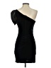 Emerald Sundae Solid Black Cocktail Dress Size S - photo 2