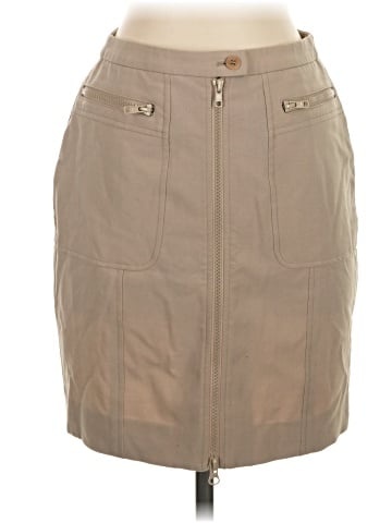Essentials Faux Leather Skirt (view 1)