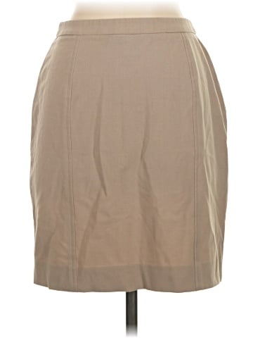 Essentials Faux Leather Skirt (view 2)