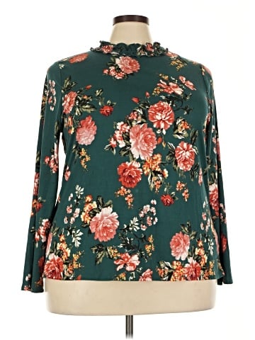 Eye Candy Long Sleeve Blouse (view 1)