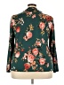 Eye Candy Floral Green Long Sleeve Blouse Size 3X - photo 2
