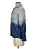 Fate 100% Polyester Color Block Blue Long Sleeve Blouse Size S - photo 5