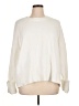Unbranded 100% Polyester Solid Ivory Pullover Sweater Size XL - photo 1