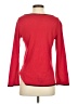 Rafaella Red Long Sleeve Top Size S - photo 2