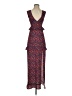 Nightwalker 100% Polyester Paisley Red Casual Dress Size 0 (estimated) - photo 1