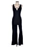 Assorted Brands Solid Black Jumpsuit Size L - photo 1