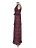 Nightwalker 100% Polyester Paisley Red Casual Dress Size 0 (estimated) - photo 5