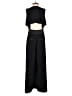 Marissa Webb 100% Polyester Solid Black Jumpsuit Size 2 - photo 2