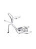 Apt. 9 Metallic Silver Sandals Size 7 1/2 - photo 1