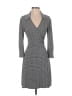 Laundry Houndstooth Gray Casual Dress Size 2 - photo 1