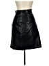 Hemisphere Black Faux Leather Skirt Size 10 - photo 2