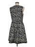 Kensie Paisley Gray Black Casual Dress Size M - photo 2
