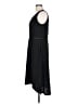 Dana Kay 100% Polyester Solid Black Casual Dress Size 12 - photo 5