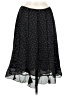 Unbranded Polka Dots Black Casual Skirt Size 8 - photo 1