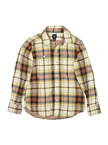 Gap Kids Long Sleeve Button-Down Shirt (view 1)