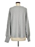 Como Blu Gray Pullover Sweater Size M - photo 2