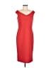 ECI 100% Polyester Solid Red Cocktail Dress Size 8 - photo 1