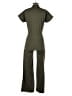 Assorted Brands Solid Green Jumpsuit Size XXS - photo 2