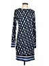MICHAEL Michael Kors Graphic Blue Casual Dress Size XS - photo 1