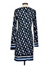 MICHAEL Michael Kors Graphic Blue Casual Dress Size XS - photo 2