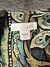 J.Jill 100% Polyester Paisley Teal Long Sleeve Blouse Size S - photo 7
