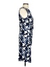 MICHAEL Michael Kors Print Blue Casual Dress Size S - photo 4