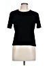Kathy Ireland Black Short Sleeve Turtleneck Size L - photo 1