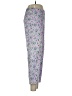 New Frontier Floral Purple Casual Pants Size 6 - photo 4