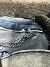 Zara TRF Chevron-herringbone Blue Jeans Size 4 - photo 8