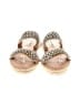 Steve Madden Silver Tan Sandals Size 7 1/2 - photo 2