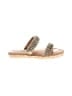 Steve Madden Silver Tan Sandals Size 7 1/2 - photo 1