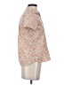 Shuca Global Work Floral Pink Short Sleeve Blouse Size S - photo 4