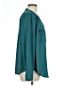 Torrid 100% Polyester Teal Long Sleeve Blouse Size Lg Plus (0) - photo 4