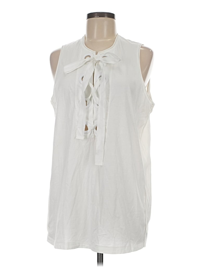 Pre-owned 3.1 Phillip Lim Sleeveless Blouse In White