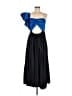 AMUR 100% Recycled Polyester Blue Cocktail Dress Size 8 - photo 1