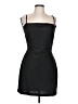 Love Squared Solid Black Cocktail Dress Size L - photo 1