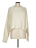 Double Zero 100% Acrylic Solid Ivory Pullover Sweater Size L - photo 1